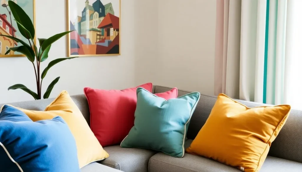 small home decor changes illustrating color psychology in home decor