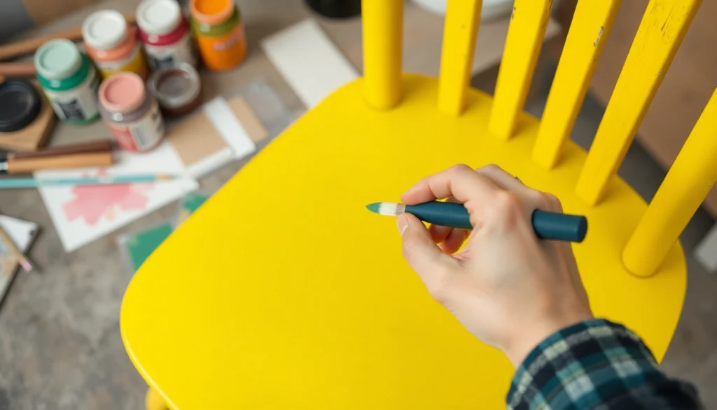 DIY home decor project showing creative budgeting for home decorating